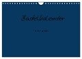Bastelkalender - Dunkelblau (Wandkalender 2024 DIN A4 quer), CALVENDO Monatskalender - Nina Tobias