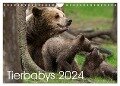 Tierbabys 2024 (Wandkalender 2024 DIN A4 quer), CALVENDO Monatskalender - Johann Schörkhuber