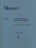 Sonaten für Klavier und Violine, Band II - Wolfgang Amadeus Mozart