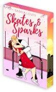 Cover-Bild zum Titel 'Skates & Sparks: Spicy Hockey Romance' von 'Saskia Louis'