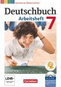 Cover-Bild zum Titel 'Deutschbuch 7. Schuljahr. Gymnasium Niedersachsen. Arbeitsheft mit Lösungen und Übungs-CD-ROM' von 'Cordula Grunow, Angela Mielke, Deborah Mohr, Vera Potthast, Irmgard Schick'