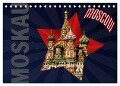 Moskau - Moscow (Tischkalender 2024 DIN A5 quer), CALVENDO Monatskalender - Hermann Koch