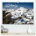 Weißes Santorin (hochwertiger Premium Wandkalender 2024 DIN A2 quer), Kunstdruck in Hochglanz - By D. S Photography [Daniel Slusarcik]