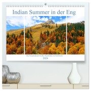 Indian Summer in der Eng - Das Naturdenkmal Großer Ahornboden (hochwertiger Premium Wandkalender 2026 DIN A2 quer), Kunstdruck in Hochglanz - Michaela Schimmack