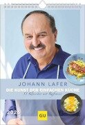 Cover-Bild zum Titel 'Johann Lafer Wochenkalender 2026 - Die Kunst der einfachen Küche - 53 Klassiker mit Rafinesse' von ''