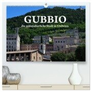 Cover-Bild zum Titel 'Gubbio - die mittelalterliche Stadt in Umbrien (hochwertiger Premium Wandkalender 2026 DIN A2 quer), Kunstdruck in Hochglanz' von 'Anke van Wyk - www. germanpix. net'