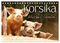 Korsika - süße, wilde Schweinchen (Tischkalender 2024 DIN A5 quer), CALVENDO Monatskalender - Monika Schöb