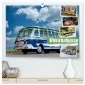 Miniaturbusse (hochwertiger Premium Wandkalender 2025 DIN A2 quer), Kunstdruck in Hochglanz - Klaus-Peter Huschka