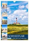 NORDSEEFLAIR - St. Peter Ording und Westerhever (Wandkalender 2025 DIN A4 hoch), CALVENDO Monatskalender - Andrea Dreegmeyer