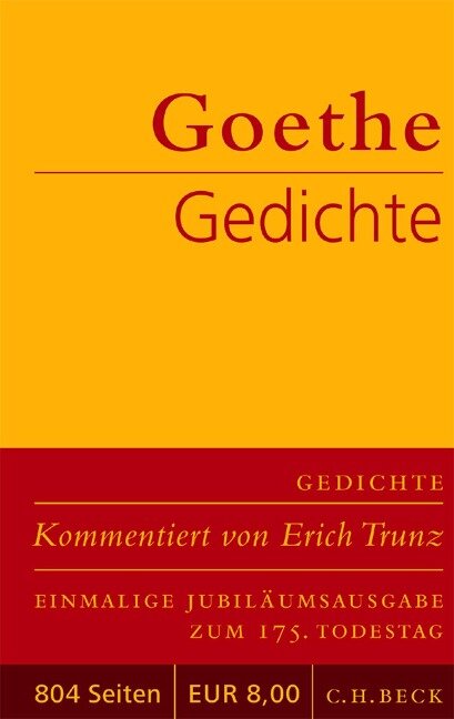 Gedichte - Johann Wolfgang von Goethe