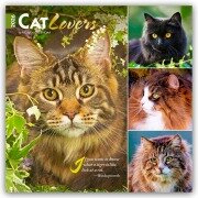 Cover-Bild zum Titel 'Cat Lovers - Katzenliebhaber 2026 - 16-Monatskalender' von 'Browntrout Publishers'