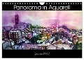 Panorama in Aquarell (Wandkalender 2024 DIN A4 quer), CALVENDO Monatskalender - Johann Pickl