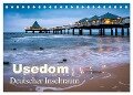 Usedom - Deutscher Inseltraum (Tischkalender 2024 DIN A5 quer), CALVENDO Monatskalender - Martin Wasilewski