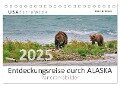 Entdeckungsreise durch ALASKA (Tischkalender 2025 DIN A5 quer), CALVENDO Monatskalender - Dieter-M. Wilczek