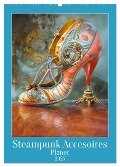 Steampunk Accesoires - Planer (Wandkalender 2025 DIN A2 hoch), CALVENDO Monatskalender - Liselotte Brunner-Klaus
