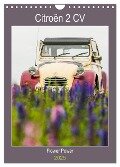 Citroën 2 CV ¿ Flower Power (Wandkalender 2025 DIN A4 hoch), CALVENDO Monatskalender - Meike Bölts