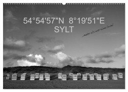 Cover-Bild zum Titel '54°54'57"N 8°19'51"E SYLT (Wandkalender 2026 DIN A2 quer), CALVENDO Monatskalender' von 'Günter Linderer'