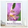 Iris, Blume des Regenbogens (hochwertiger Premium Wandkalender 2024 DIN A2 hoch), Kunstdruck in Hochglanz - Willi Haas