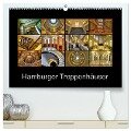 Hamburger Treppenhäuser (hochwertiger Premium Wandkalender 2024 DIN A2 quer), Kunstdruck in Hochglanz - Joachim Hasche