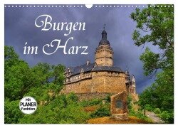 Burgen im Harz (Wandkalender 2025 DIN A3 quer), CALVENDO Monatskalender - LianeM LianeM