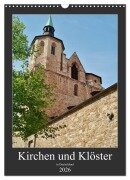 Cover-Bild zum Titel 'Kirchen und Klöster in Deutschland (Wandkalender 2026 DIN A3 hoch), CALVENDO Monatskalender' von 'Andrea Janke'