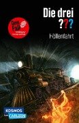 Cover-Bild zum Titel 'Die drei ??? Dein Fall: Höllenfahrt' von 'Christoph Dittert'