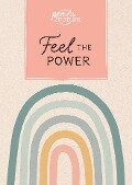 Feel The Power . Nachhaltiges Notizbuch in A5 mit Hardcover und Regenbogen-Motiv - Pen2nature