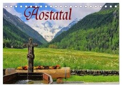 Aostatal (Tischkalender 2025 DIN A5 quer), CALVENDO Monatskalender - LianeM LianeM