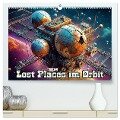 Lost Places im Orbit (hochwertiger Premium Wandkalender 2025 DIN A2 quer), Kunstdruck in Hochglanz - Werner Braun