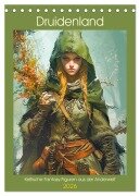 Druidenland. Keltische Fantasy-Figuren aus der Anderwelt (Tischkalender 2026 DIN A5 hoch), CALVENDO Monatskalender - Rose Hurley