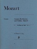 Sonaten für Klavier und Violine, Band I - Wolfgang Amadeus Mozart