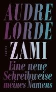 Cover-Bild zum Titel 'Zami' von 'Audre Lorde'