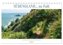 Südengland... zu Fuß (Tischkalender 2025 DIN A5 quer), CALVENDO Monatskalender - Katja Jentschura