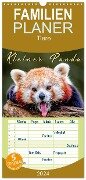 Familienplaner 2024 - Kleiner Panda mit 5 Spalten (Wandkalender, 21 x 45 cm) CALVENDO - Peter Roder