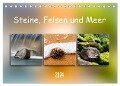 Steine, Felsen und Meer (Tischkalender 2024 DIN A5 quer), CALVENDO Monatskalender - Klaus Kolfenbach