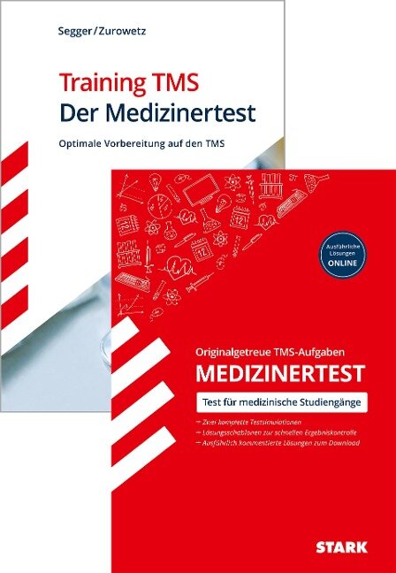 STARK TMS - Der Medizinertest - Training TMS + Originalgetreue TMS-Aufgaben - Felix Segger, Werner Zurowetz