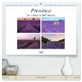 Provence, Lavendelzeit in Südfrankreich (hochwertiger Premium Wandkalender 2025 DIN A2 quer), Kunstdruck in Hochglanz - Joana Kruse
