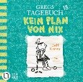 Cover-Bild zum Titel 'Kein Plan von nix' von 'Jeff Kinney'