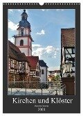 Kirchen und Klöster deutsche Kleinode (Wandkalender 2024 DIN A3 hoch), CALVENDO Monatskalender - Andrea Janke
