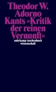 Kants »Kritik der reinen Vernunft« (1959) Band 4 - Theodor W. Adorno