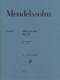 Klavierwerke Band II - Felix Mendelssohn Bartholdy