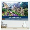 Bad Münstereifel - Mittelalterliches Kleinod in Aquarellfarben (hochwertiger Premium Wandkalender 2025 DIN A2 quer), Kunstdruck in Hochglanz - Anja Frost