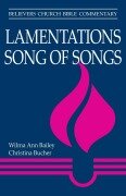 Cover-Bild zum Titel 'Lamentations, Song of Songs' von 'Wilma A Bailey, Wilma Ann Bailey, Christina Bucher'