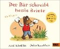 Der Bär schreibt heute Briefe - Axel Scheffler, Julia Donaldson