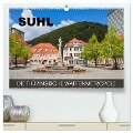 Suhl - die thüringische Waffenmetropole (hochwertiger Premium Wandkalender 2025 DIN A2 quer), Kunstdruck in Hochglanz - Val Thoermer