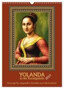 Yolanda in der Kunstgalerie (Wandkalender 2025 DIN A3 hoch), CALVENDO Monatskalender - Werner Braun