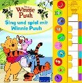 Disney Winnie Puuh - Sing und spiel mit Winnie Puuh - Liederbuch mit Klaviertastatur - Vor- und Nachspielfunktion - 10 beliebte Kinderlieder - Soundbuch - 