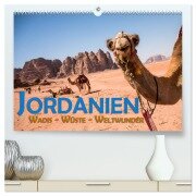 Jordanien - Wadis - Wüste - Weltwunder (hochwertiger Premium Wandkalender 2025 DIN A2 quer), Kunstdruck in Hochglanz - Gerald Pohl