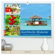 Karibische Momente - Eine Reise ins tropische Paradies (hochwertiger Premium Wandkalender 2026 DIN A2 quer), Kunstdruck in Hochglanz - Nina Schwarze