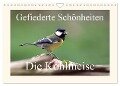 Gefiederte Schönheiten - Die Kohlmeise (Wandkalender 2024 DIN A4 quer), CALVENDO Monatskalender - Rolf Pötsch